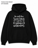 BDG Graphic Hoodie -You call them swear words?