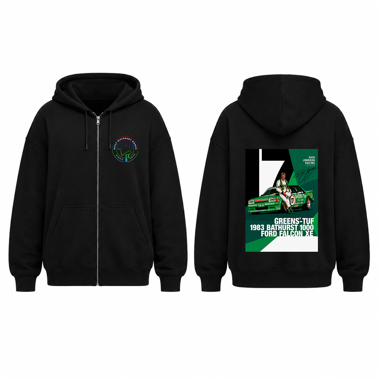 BDG Zip Up Hoodie - Dick Johnson - Ford Falcon XE