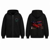 BDG Zip Up Hoodie - 1973 Ford Escort - Built Different Goods