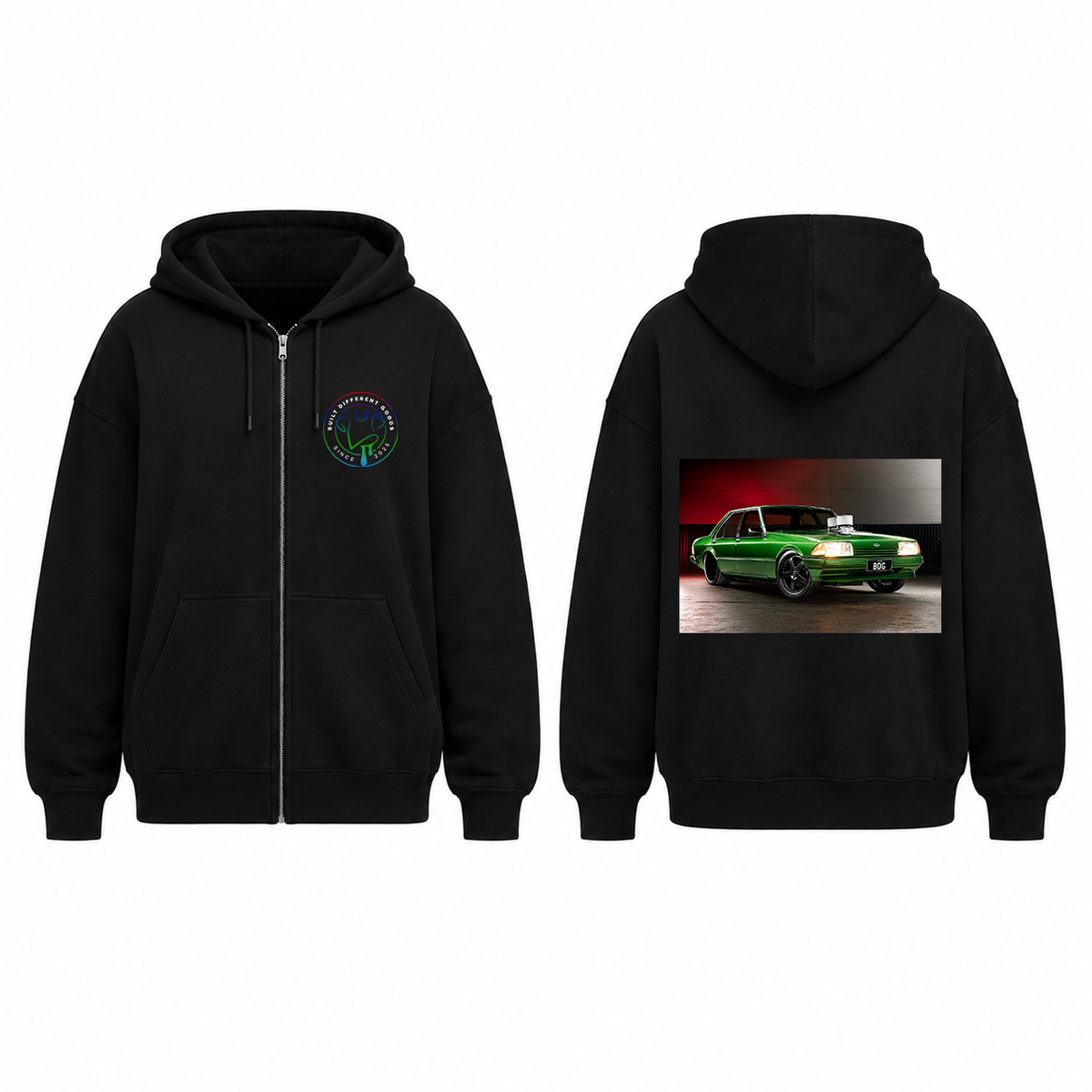 BDG Zip Up Hoodie - Ford Falcon XE