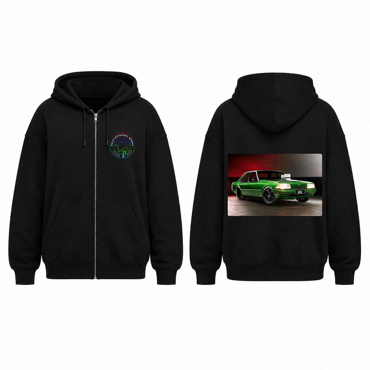BDG Zip Up Hoodie - Ford Falcon XE