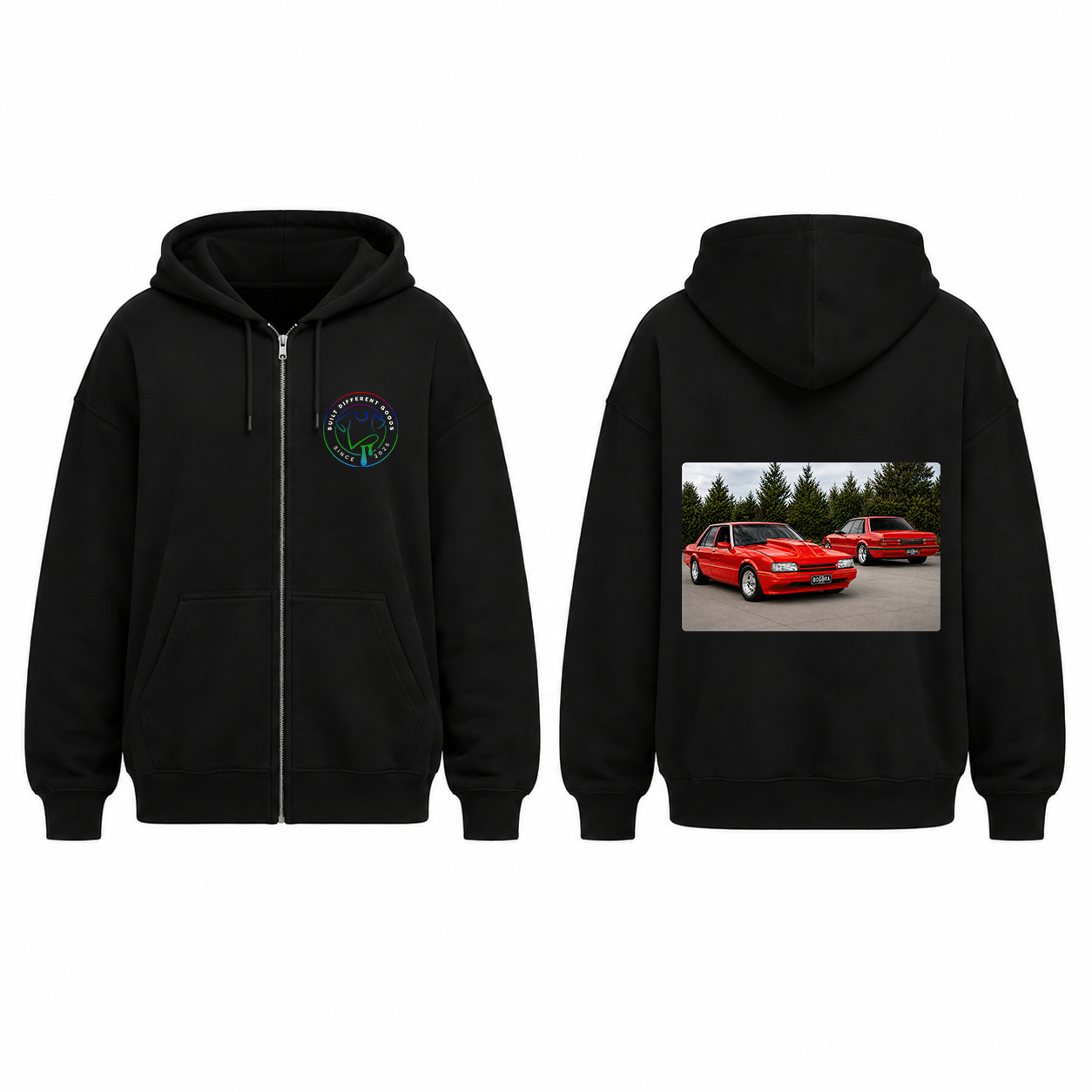 BDG Zip Up Hoodie - Ford Falcon XF