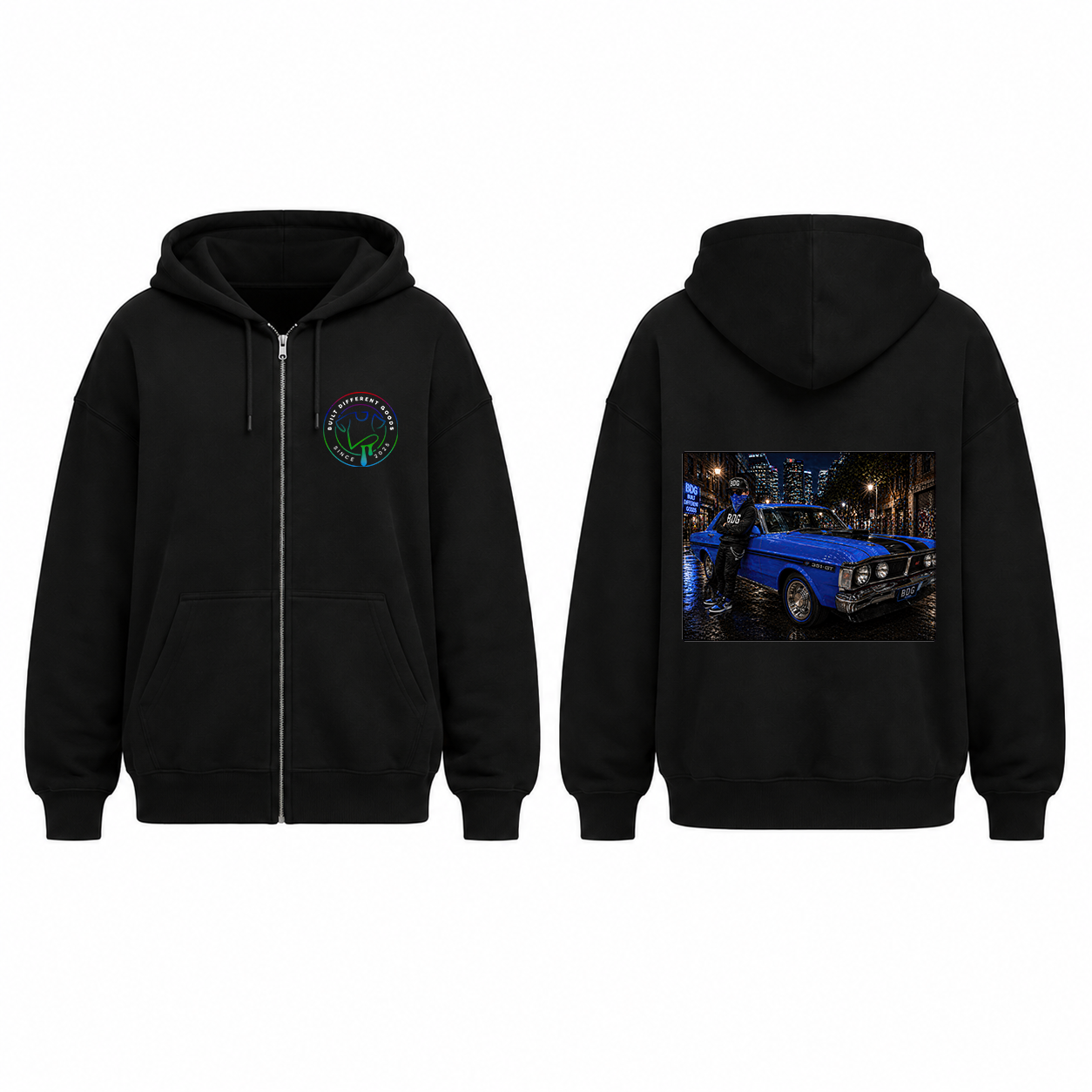 BDG Zip Up Hoodie - Ford GT HO Phase 3