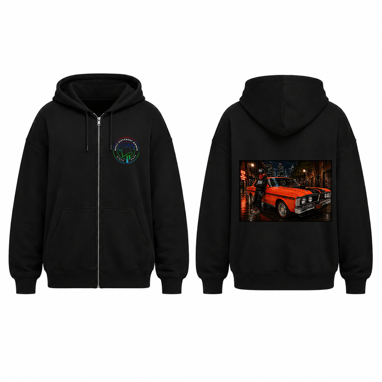 BDG Zip Up Hoodie - Ford GT HO Phase 3