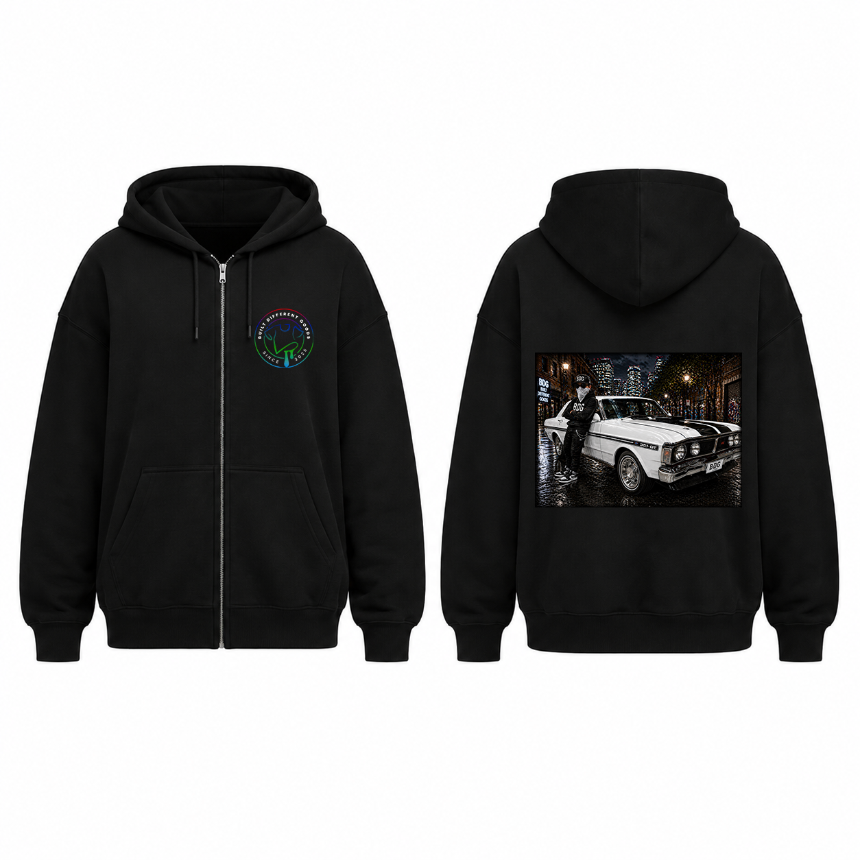 BDG Zip Up Hoodie - Ford GT HO Phase 3