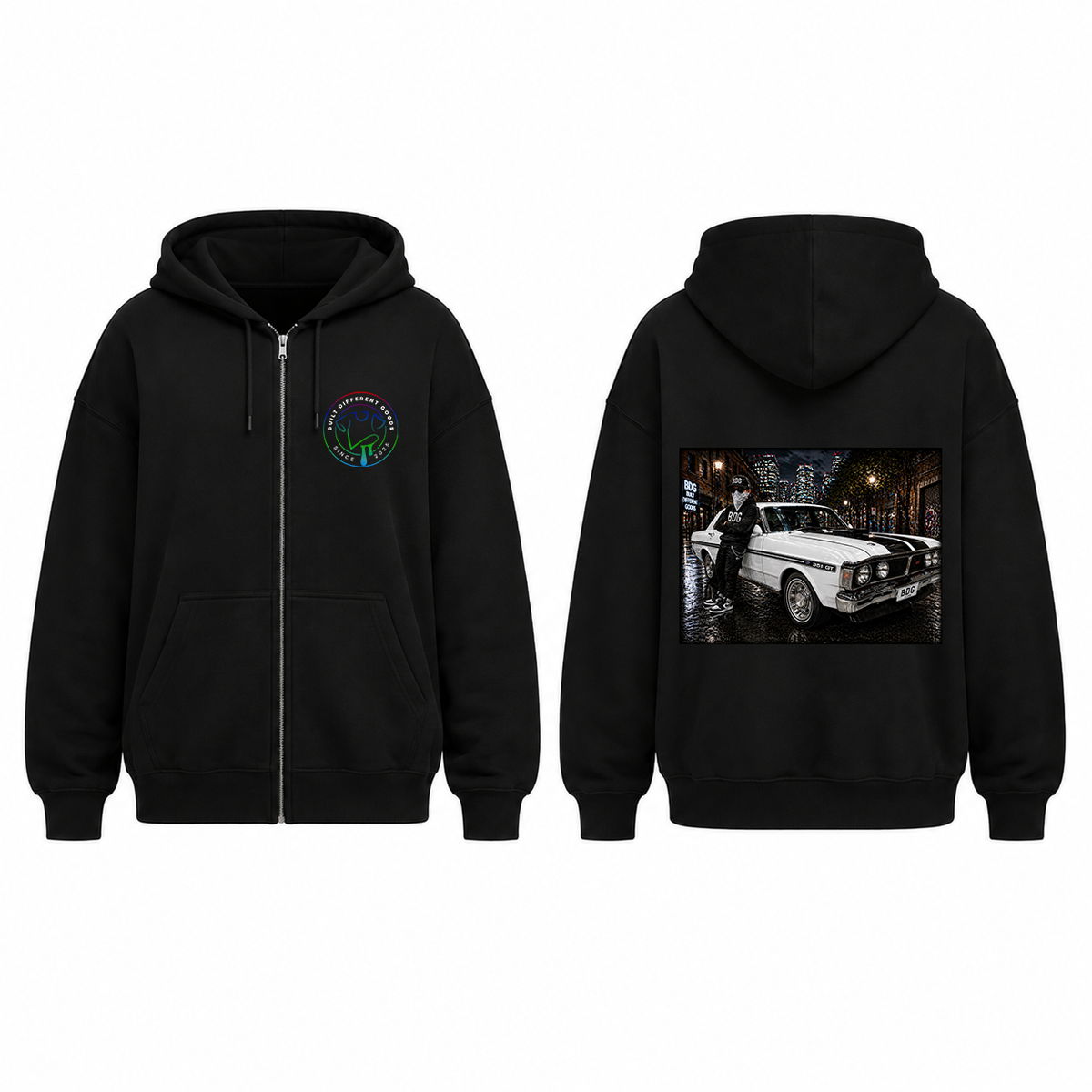 BDG Zip Up Hoodie - Ford GT HO Phase 3