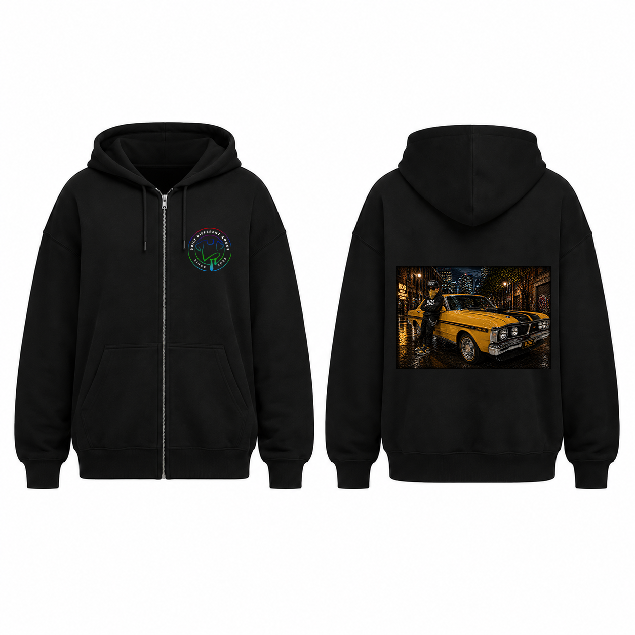 BDG Zip Up Hoodie - Ford GT HO Phase 3