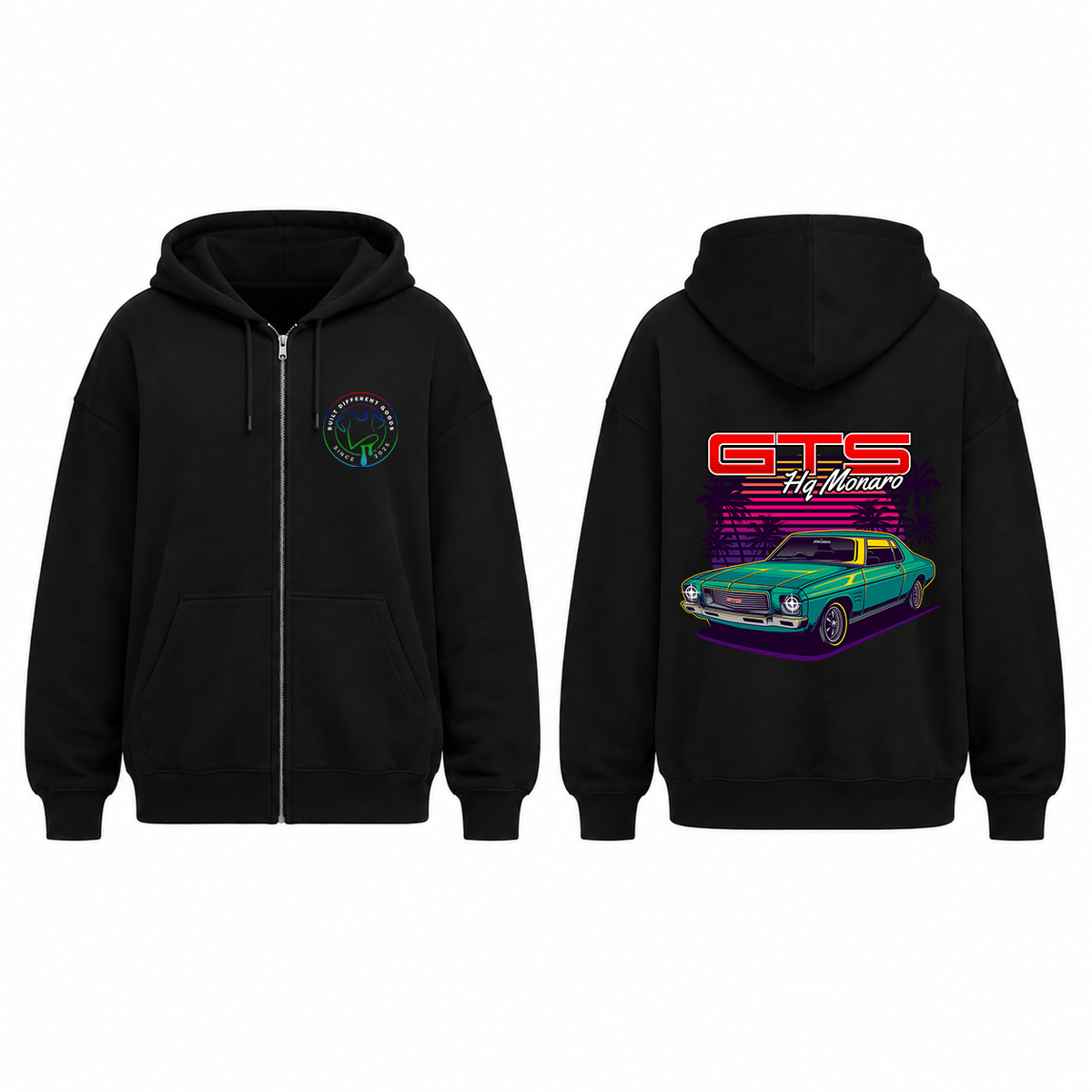 BDG Zip Up Hoodie - Holden GTS HQ Monaro