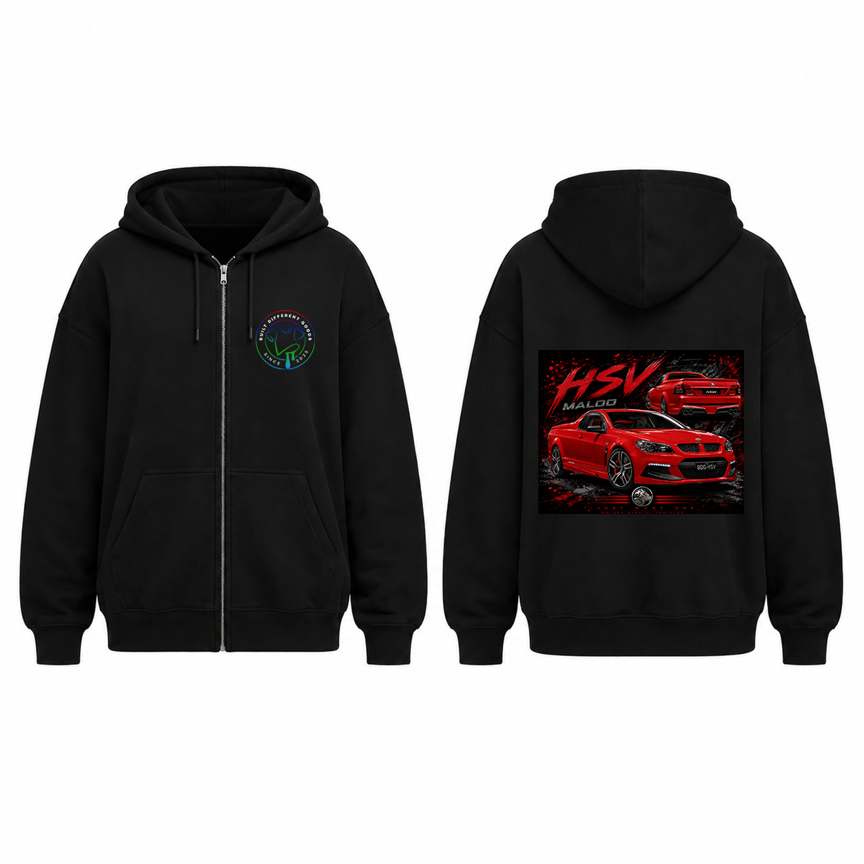 BDG Zip Up Hoodie - Holden HSV Maloo Ute