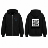 NRL QR Code Zip-Up Hoodie – My Other National Anthem - Built Different Goods