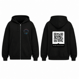 BDG Zip Up Hoodie - QR - The REAL National Anthem - Built Different Goods