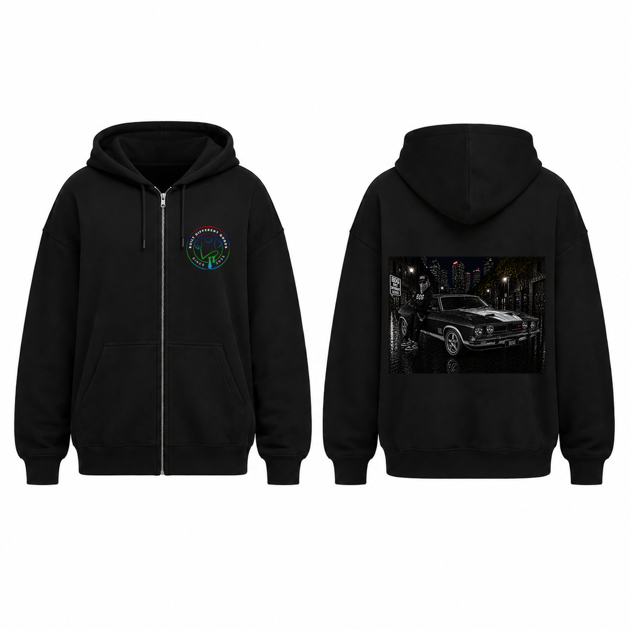 BDG Zip Up Hoodie - Ford XB GT