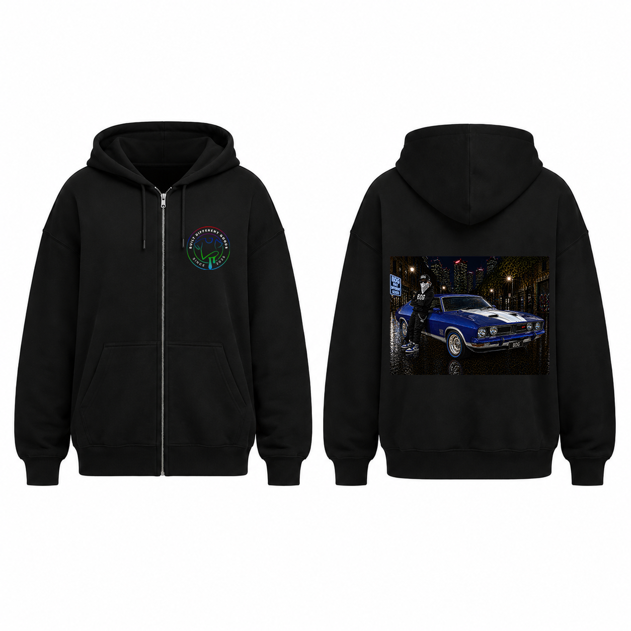 BDG Zip Up Hoodie - Ford XB GT
