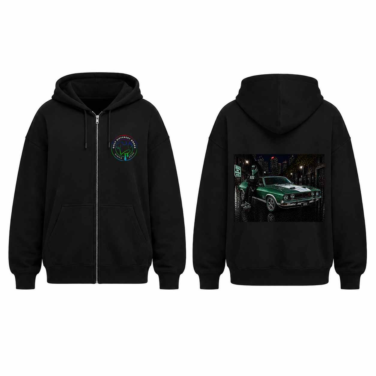 BDG Zip Up Hoodie - Ford XB GT