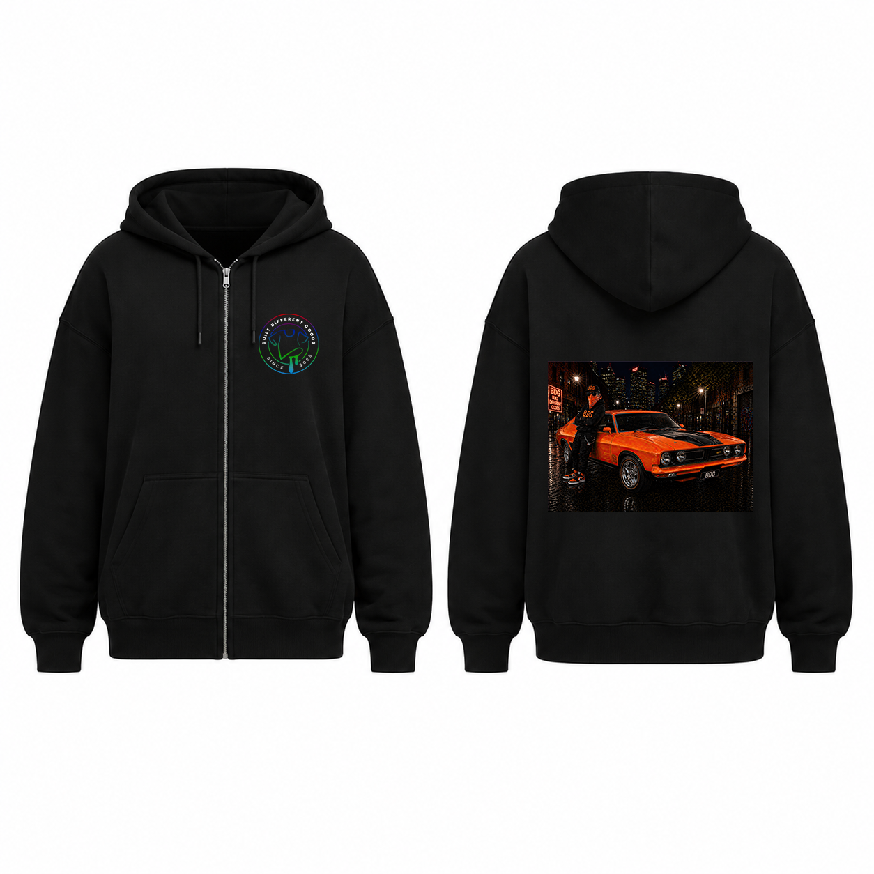 BDG Zip Up Hoodie - Ford XB GT