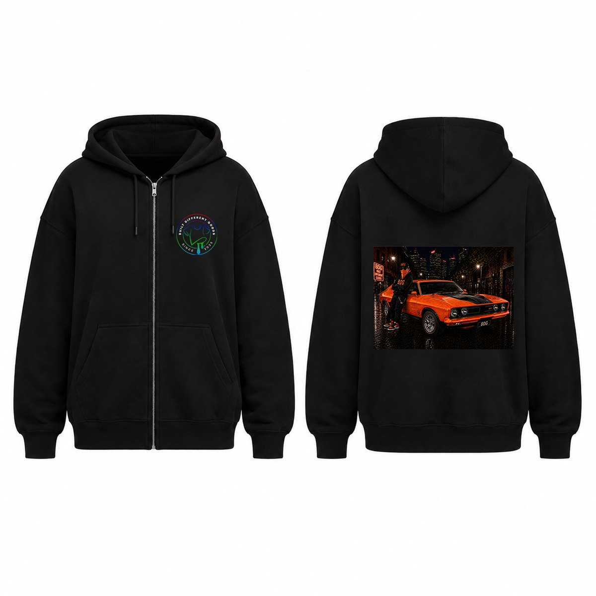 BDG Zip Up Hoodie - Ford XB GT