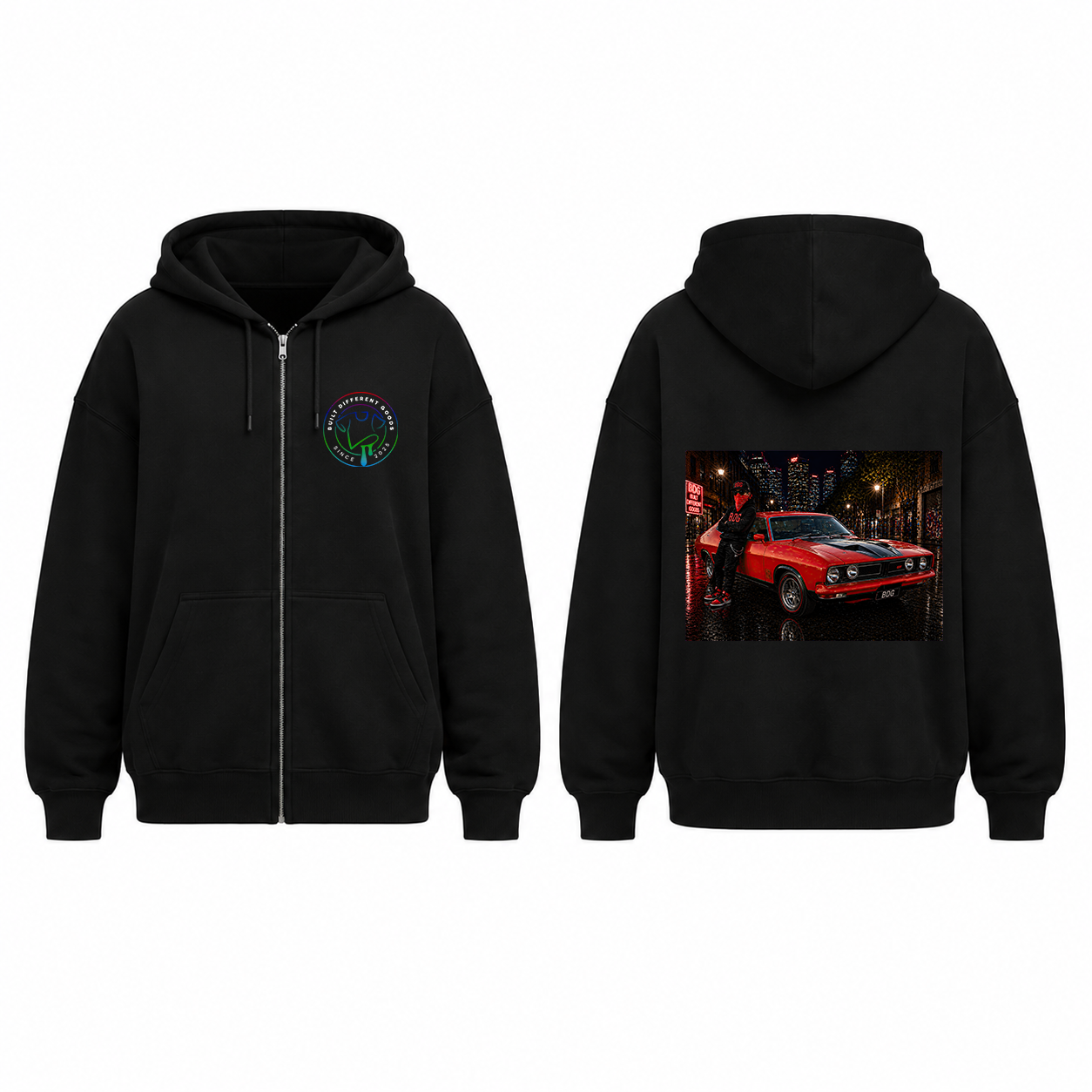 BDG Zip Up Hoodie - Ford XB GT