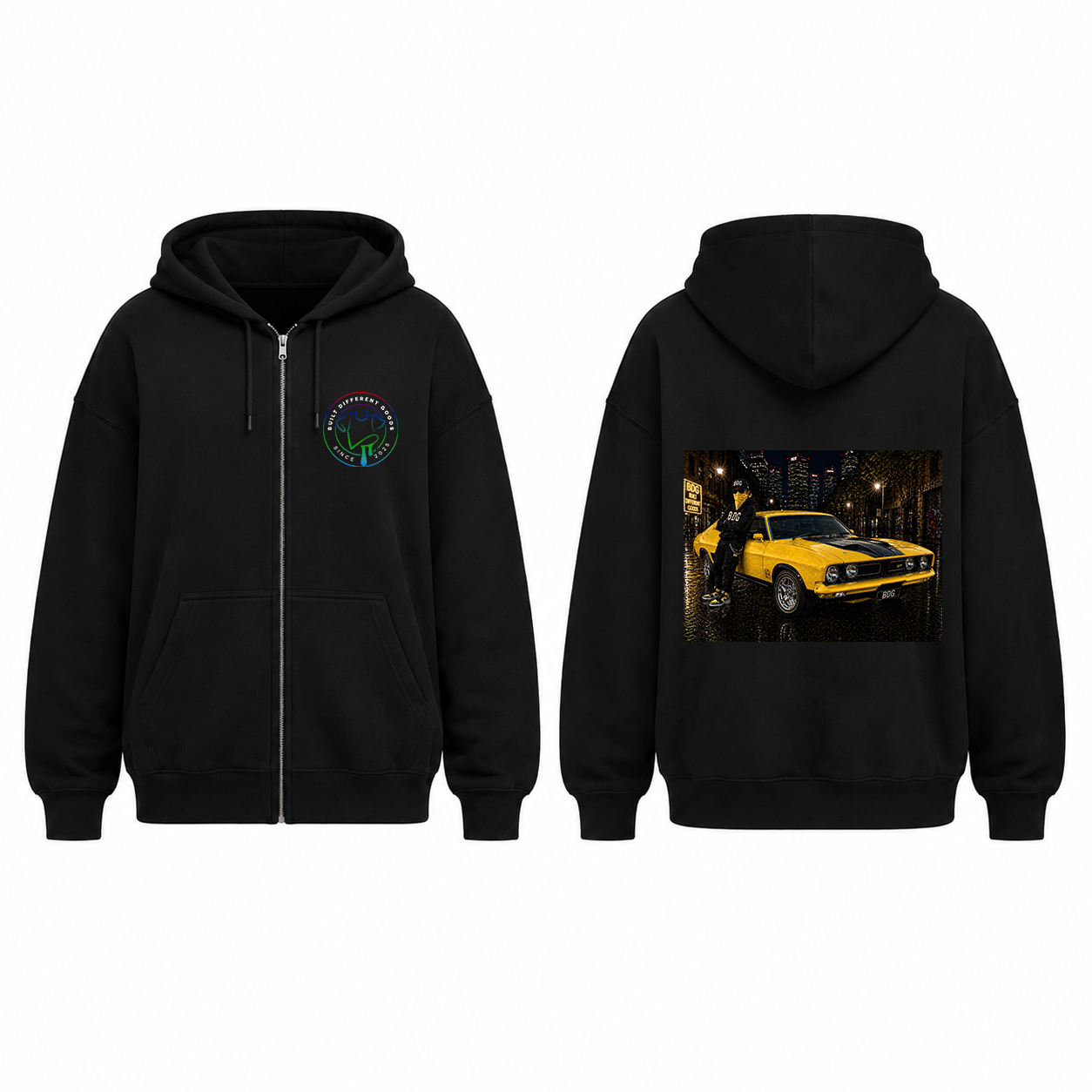 BDG Zip Up Hoodie - Ford XB GT