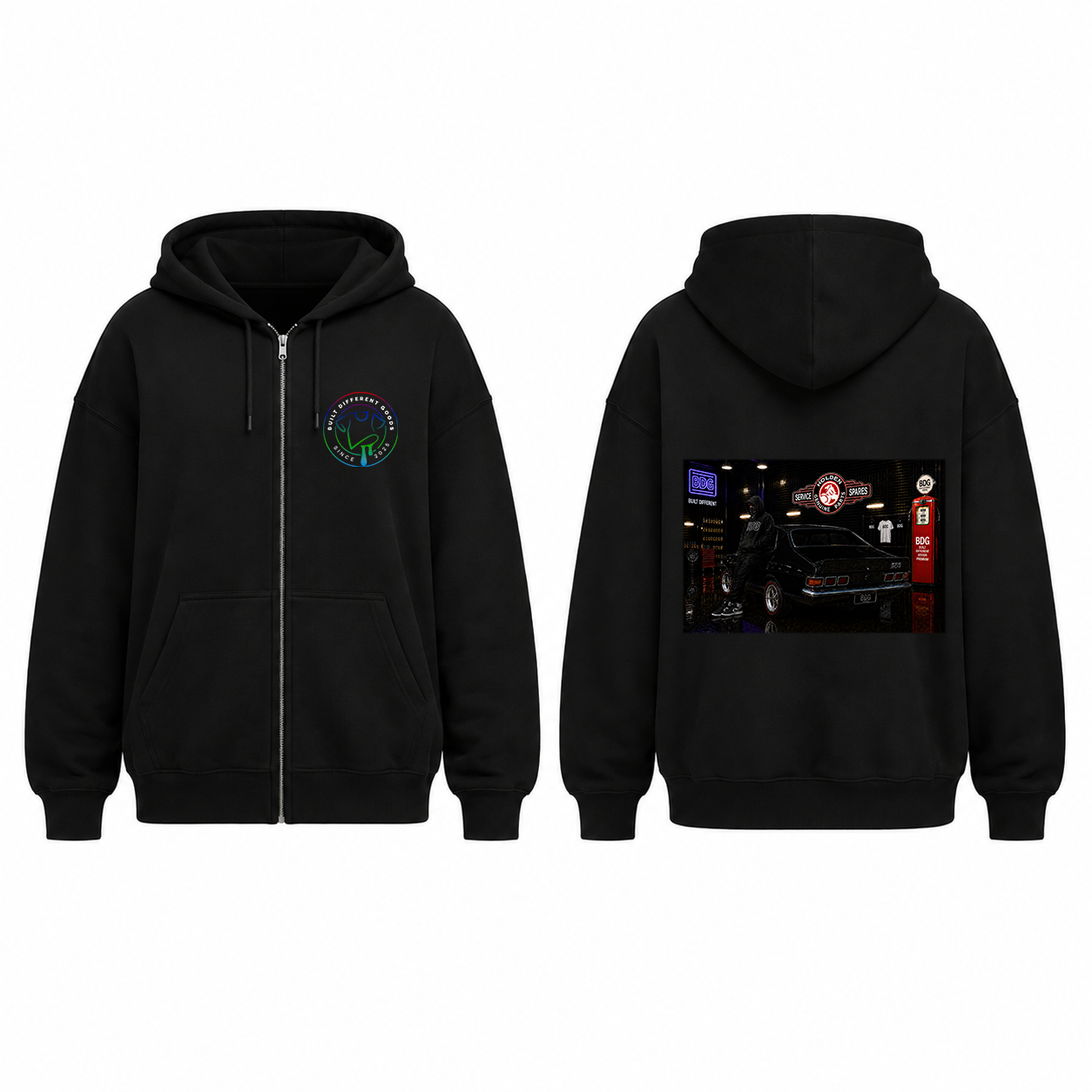 BDG Zip Up Hoodie - Holden Torana XU1