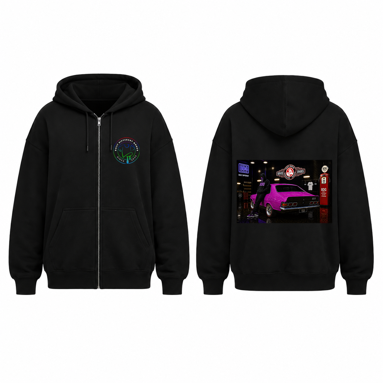 BDG Zip Up Hoodie - Holden Torana XU1