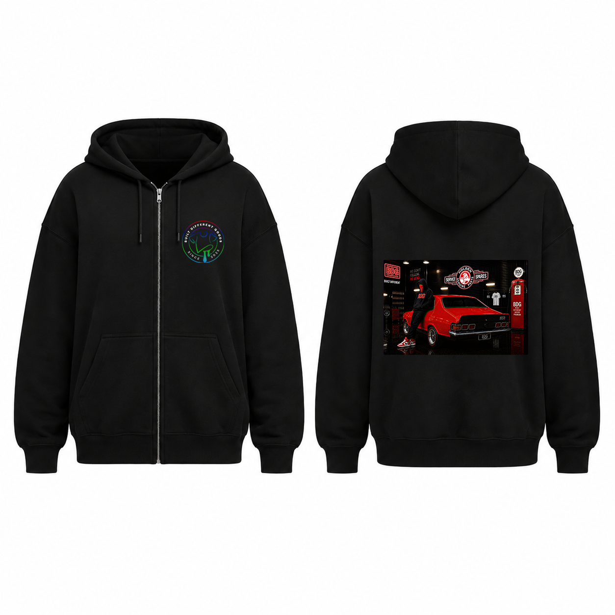 BDG Zip Up Hoodie - Holden Torana XU1