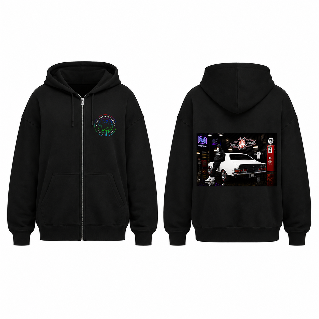 BDG Zip Up Hoodie - Holden Torana XU1
